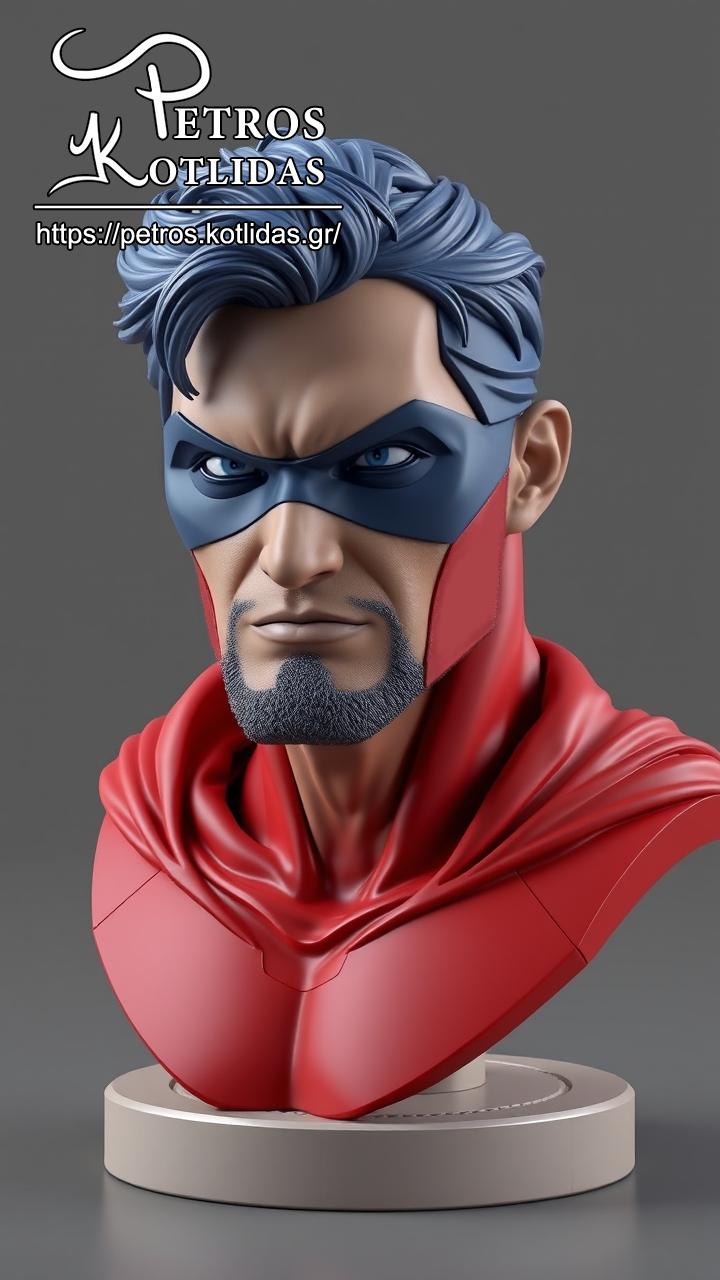 3D Bust Sculpting Male Hero